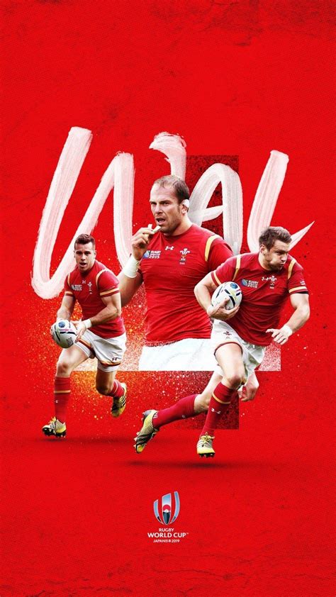 #rugby #rwc2019 #wales | Rugby wallpaper, Football wallpaper, Wales rugby