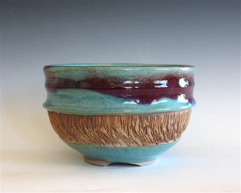 Handmade Ceramic Bowl pottery bowl hand thrown stoneware