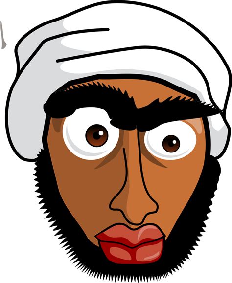 Angry Arab Man Cartoon Clipart - Full Size Clipart (#5816761) - PinClipart