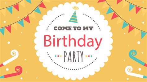 Animated Kids Birthday Invitation, After Effects Project Files | VideoHive