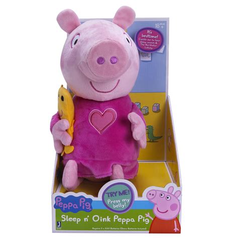 Peppa Pig Sleep n' Oink Peppa Pig Plush Toy | Walmart Canada