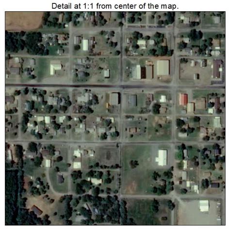 Aerial Photography Map of Arapaho, OK Oklahoma