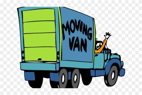 Move Clipart Goods Truck - Moving Van - Free Transparent PNG Clipart Images Download