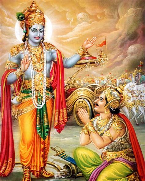 Krishna Arjuna Bhagwat Gita, bhagavad gita HD wallpaper | Pxfuel