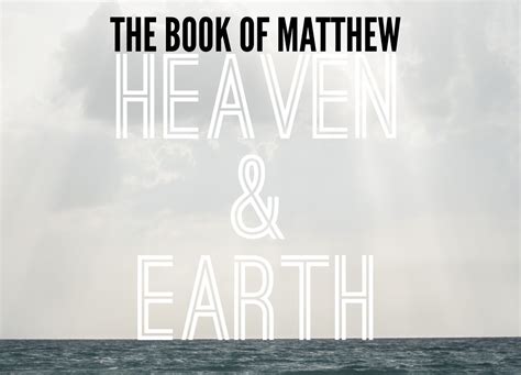 Matthew Sermons — Grace Harbor Church | New Bedford, MA