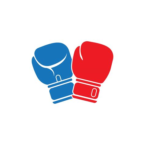 boxing gloves logo vector icon illustration 15158783 Vector Art at Vecteezy