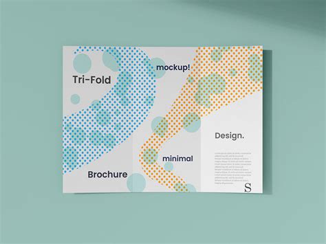 Free Tri-Fold Brochure Mockup :: Behance