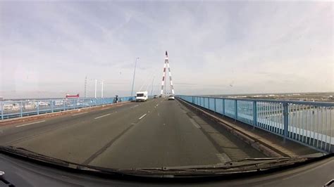 St Nazaire Bridge over the River Loire - YouTube