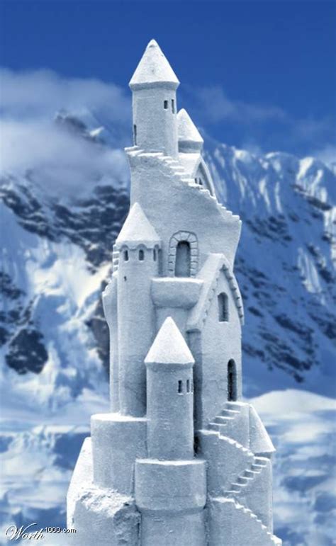 Snow Castle - Winter Photo (456014) - Fanpop