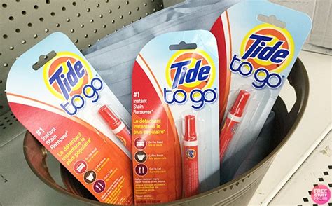 Tide To Go Stain Remover 3-Pack $4! | Free Stuff Finder