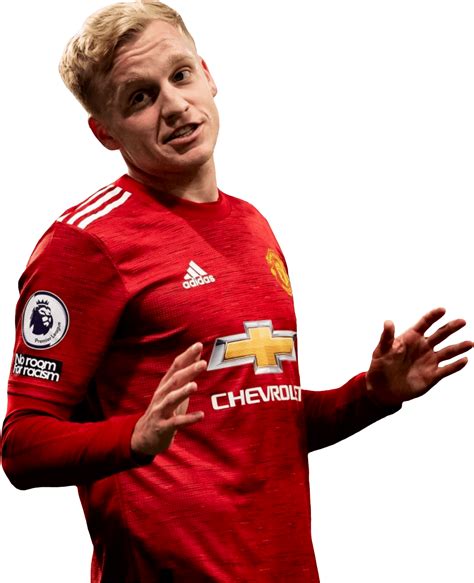 Donny van de Beek Manchester United football render - FootyRenders