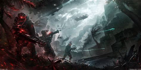 Epic Sci-Fi Battle Wallpapers on WallpaperDog