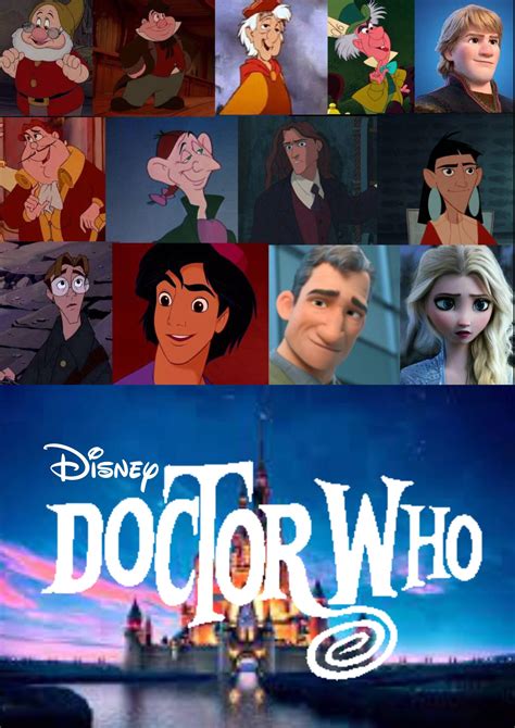 Disney's Doctor Who Incarnations by Knottyorchid12 on DeviantArt