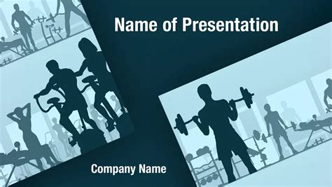 Fitness Club PowerPoint Templates - Fitness Club PowerPoint Backgrounds ...