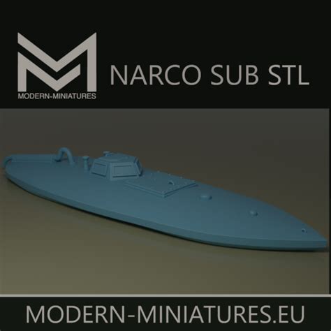 Narco Submarine – modern-miniatures.eu