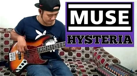 Muse - Hysteria Bass Cover - YouTube