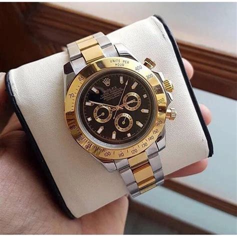 Luxury(Premium) Silver Rolex Fancy Wrist Watch at best price in Indore