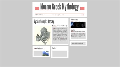 Mormo From Greek Mythology by Anthony Dorsey on Prezi Next