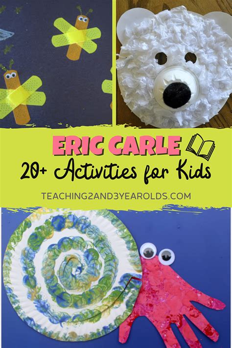 20+ Eric Carle Activities for Toddlers and Preschoolers