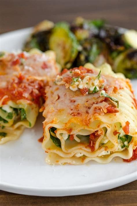 Spinach Lasagna Roll-Up Recipe and Cooking Tips ⋆ Food Curation