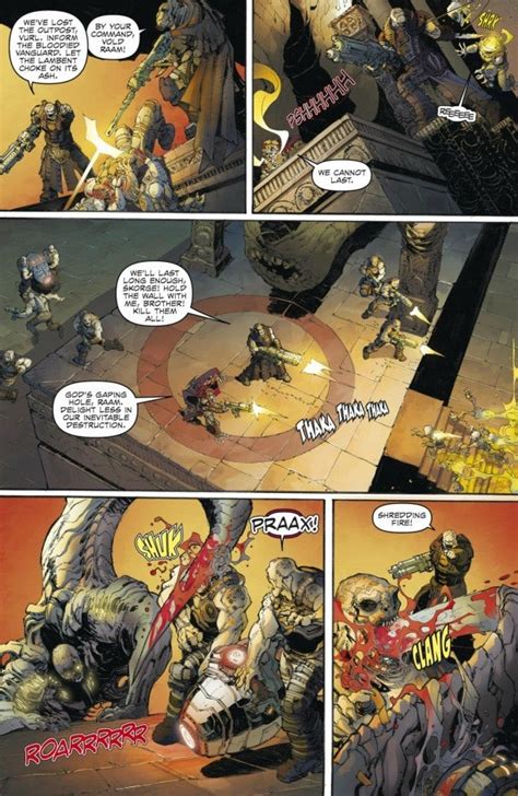 Here's A First Look At the Gears of War: The Rise of Raam Comic Book