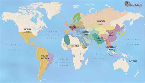 history map of World History Map 1648AD