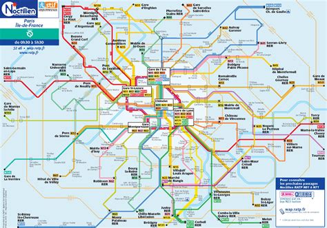 MyParisNet.com » Plans Metro- Bus Paris / Trafic