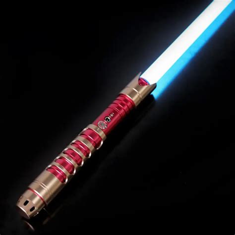 LGT Lightsaber Metal Hilt FOC FX Heavy Dueling Light Saber Infinite Color Changing with 9 Sound ...