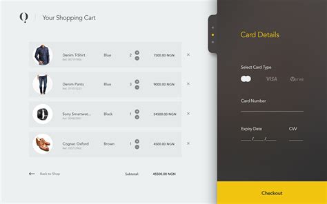 Shopping Cart UI :: Behance