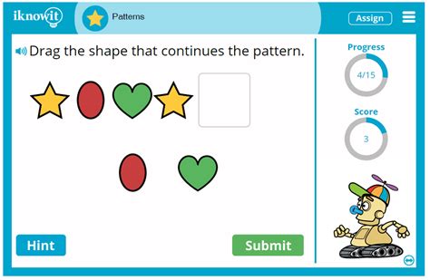 Interactive Math Lesson | Patterns