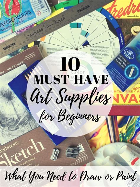 10 Must-Have Art Supplies for Beginners - FeltMagnet