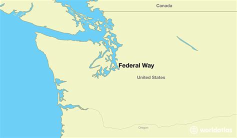 Where is Federal Way, WA? / Federal Way, Washington Map - WorldAtlas.com