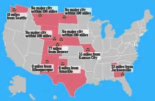 Nukes located | Usa map, Map, Kansas city