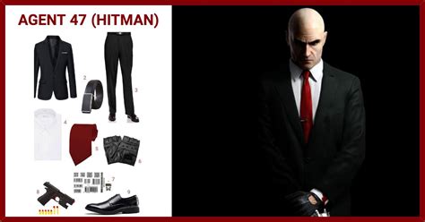 Dress Like Agent 47 (Hitman) Costume | Halloween and Cosplay Guides