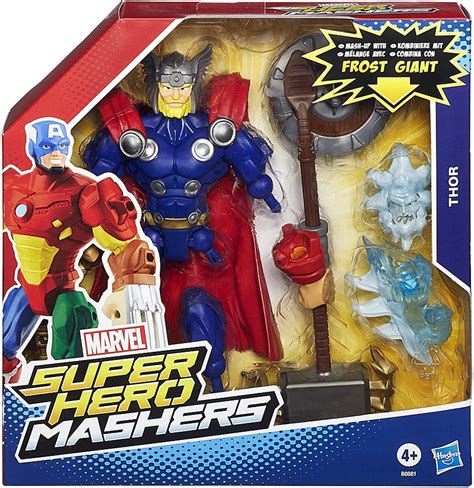 Marvel Super Hero Mashers Battle Upgrade Thor Action Figure Frost Giant Hasbro Toys - ToyWiz