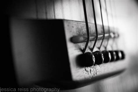 Black and White Acoustic Guitar Photography Art Print Guitar Strings Industrial Rustic Decor ...