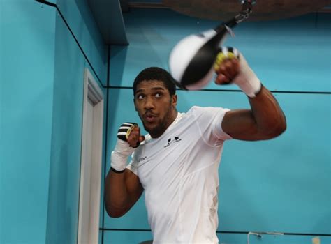 Photos: Anthony Joshua Training in Beast Mode For Povetkin - Boxing News