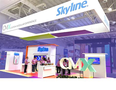 Skyline Trade Show Booth, Exhibits, Displays & Tradeshow Booth Design