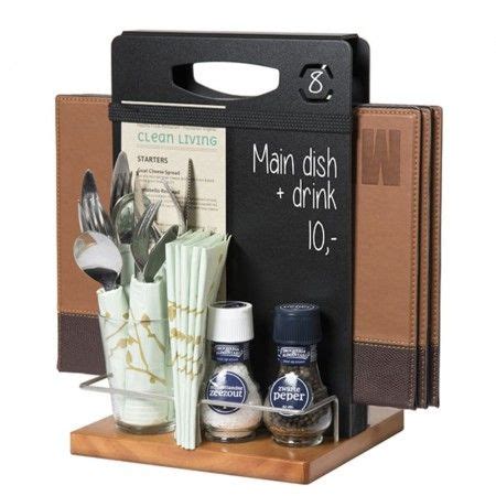 Dark Oak Condiment, Cutlery & Menu Holder are available from just £21 at www.bhma.co.uk! Click ...