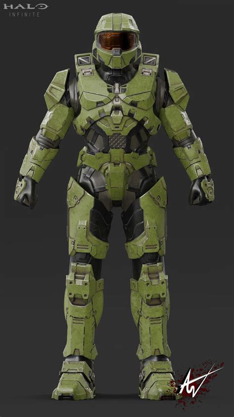 ArtStation - Halo Infinte Master Chief, Abimael Salazar | Halo master chief, Halo armor, Master ...