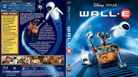 Wall-E - Movie Blu-Ray Scanned Covers - Wall-E Blu-ray Cover v1 :: DVD ...