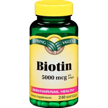 Spring Valley Biotin 5000mcg Reviews 2021