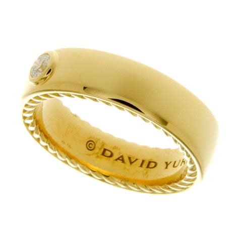 David Yurman 18kt Streamline Diamond Wedding Band – Chicago Pawners & Jewelers