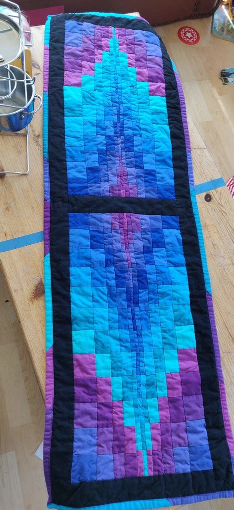 QuiltedTR2 | Quilted table runner, done. | Jen | Flickr