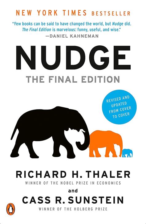 Nudge: The Final Edition: Thaler, Richard H., Sunstein, Cass R ...