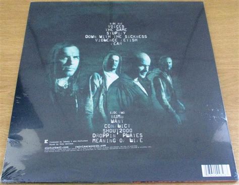 DISTURBED The Sickness VINYL RECORD [Shelf H] - Subterania