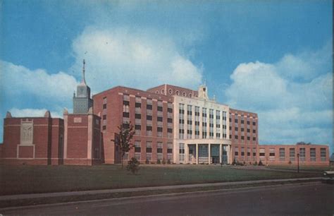 St. Anthony Memorial Hospital Effingham, IL Postcard