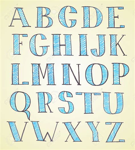doodle hand drawn sketch alphabet | Lettering alphabet, Lettering, Hand lettering fonts