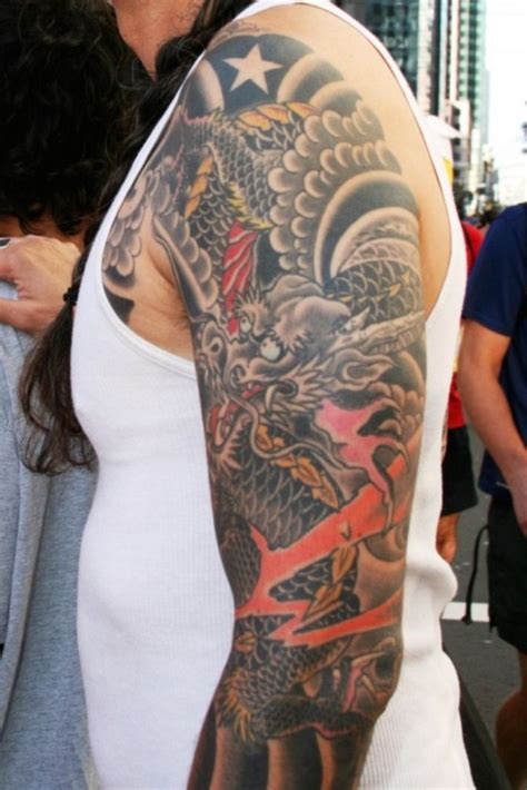 20+ Lightning Tattoos | Dragon sleeve tattoos, Lightning tattoo, Dragon ...