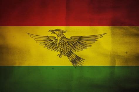 Premium AI Image | Flag wallpaper of Lithuania